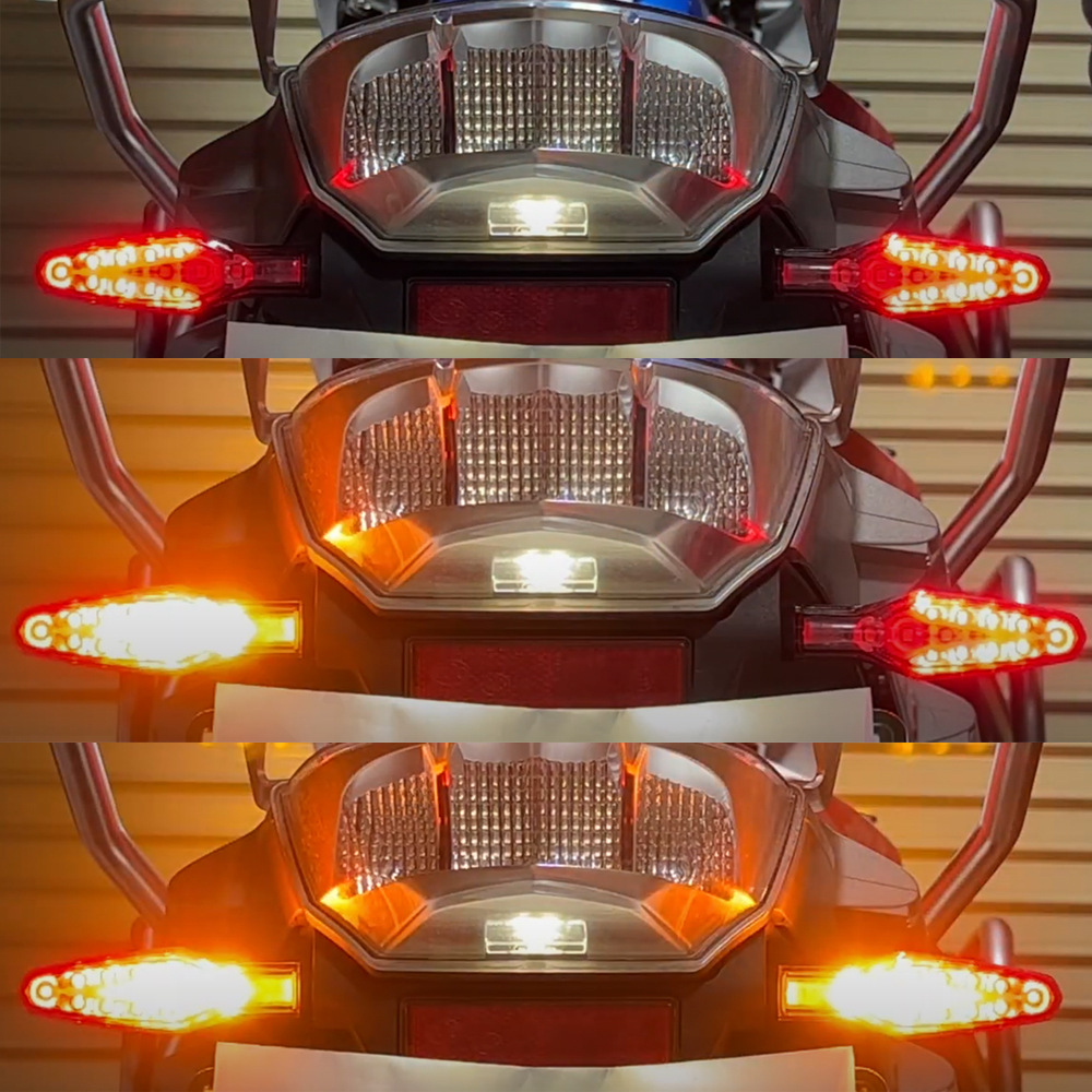 Sos Light Strobe - LED Turn Signal Rear Brake Tail