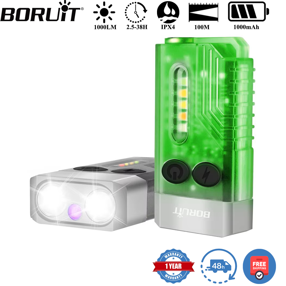 Fishing Kit Compact - BORUiT V10 Keychain UV LED EDC