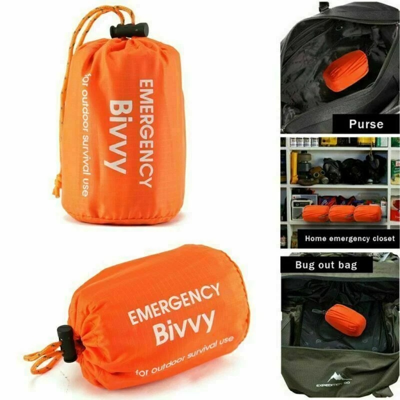 1-5Pack Emergency Sleeping Bag - огляд і ціна Bivy Bag Emergency