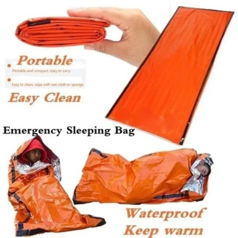 1pc PE Emergency Blanket Insul - огляд і ціна Survival Blanket Reflective