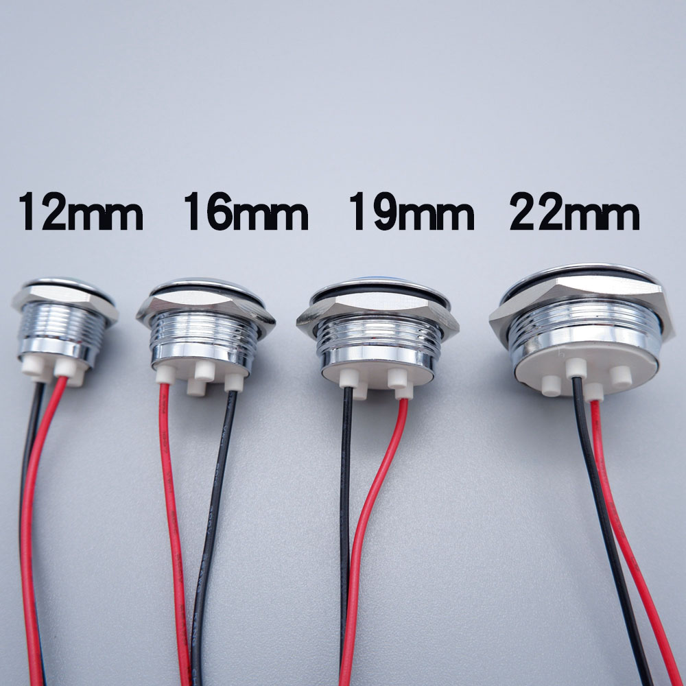 Metal LED Indicator Light 12mm - огляд і ціна Signal Panel Orange