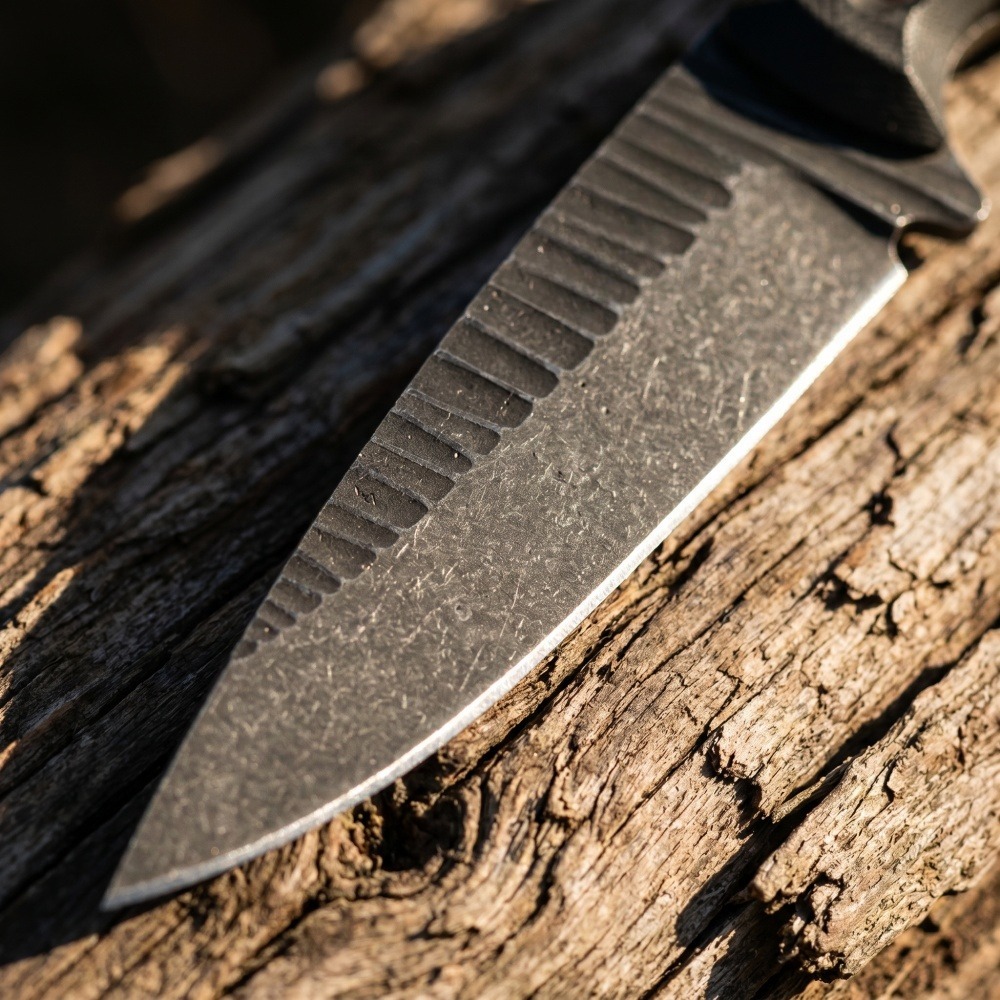 Full Tang Bushcraft Knife D2 B - огляд і ціна Bushcraft Knife Fixed