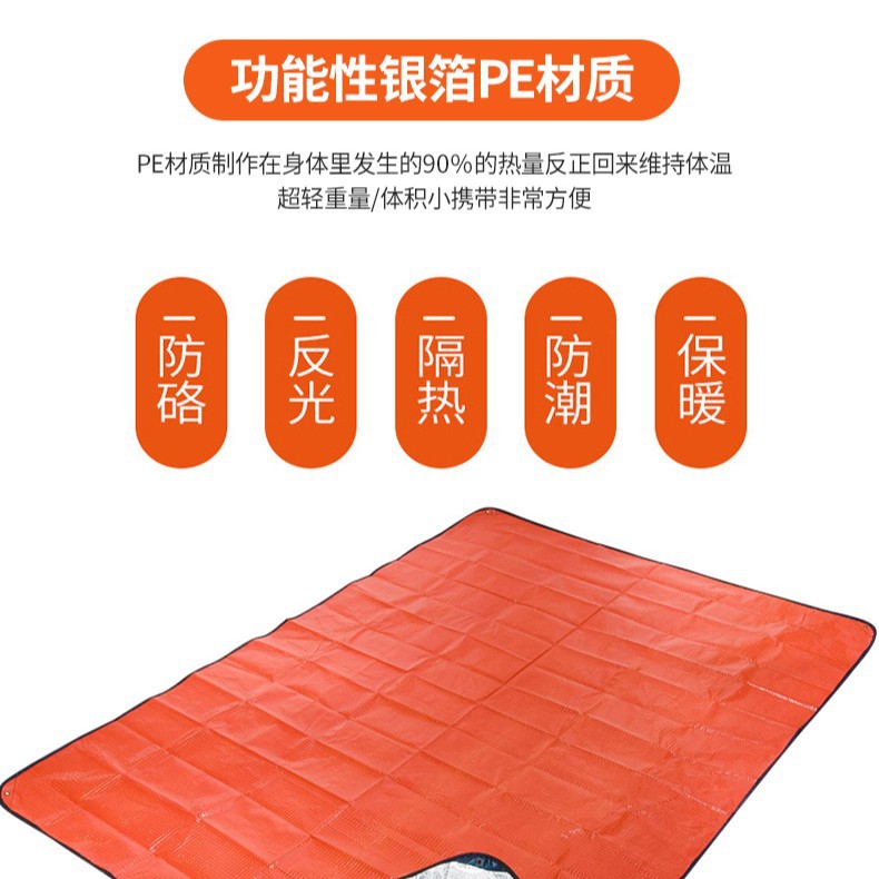 Thermal Emergency Survival Bla - огляд і ціна Survival Blanket Reflective