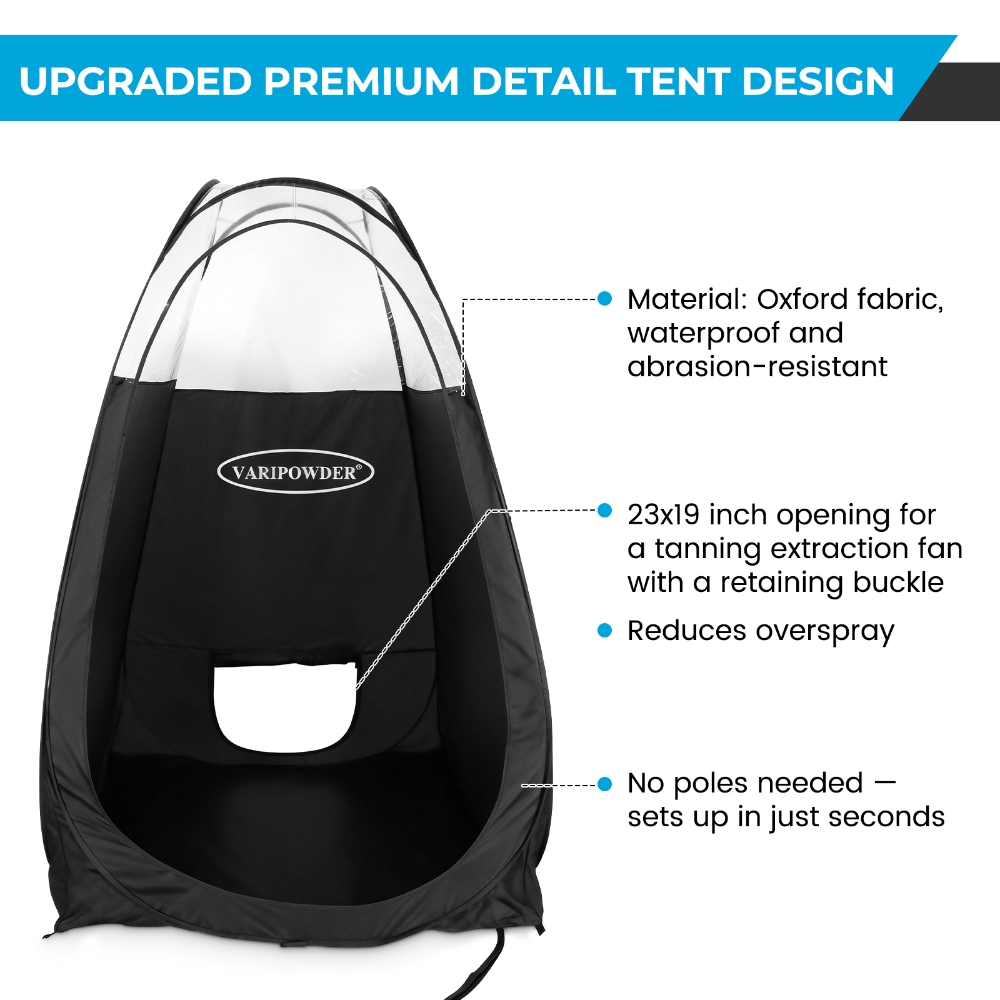 Black Spray Tanning Tent Porta - огляд і ціна Emergency Mylar Tent