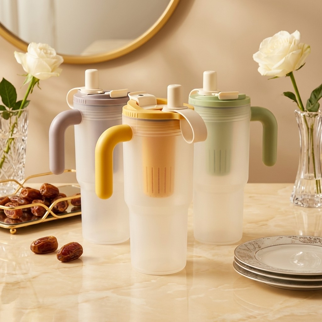 850ml Plastic Water Bottle Tum - огляд і ціна Water Purification Straw