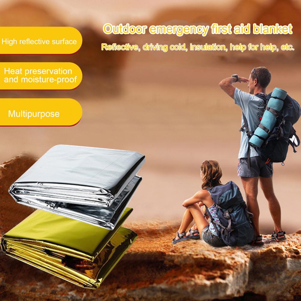 Emergency Thermal Blanket Port - огляд і ціна Survival Blanket Reflective