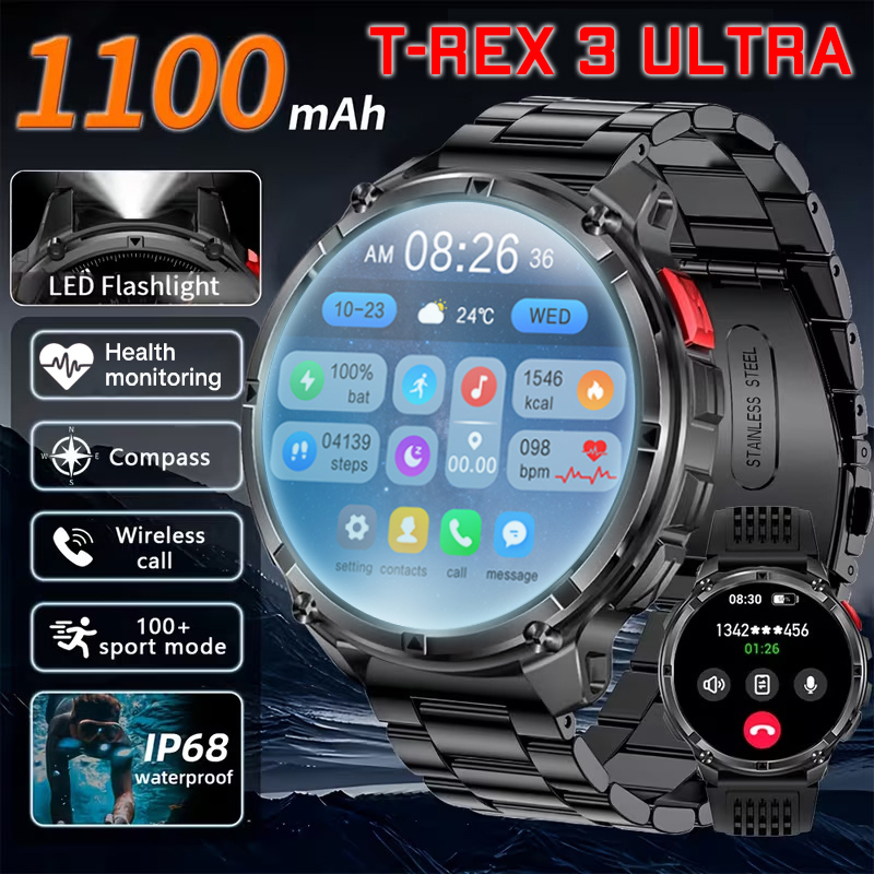 New T-Rex3 Ultra 1100mAh Batte - огляд і ціна Compass Lensatic