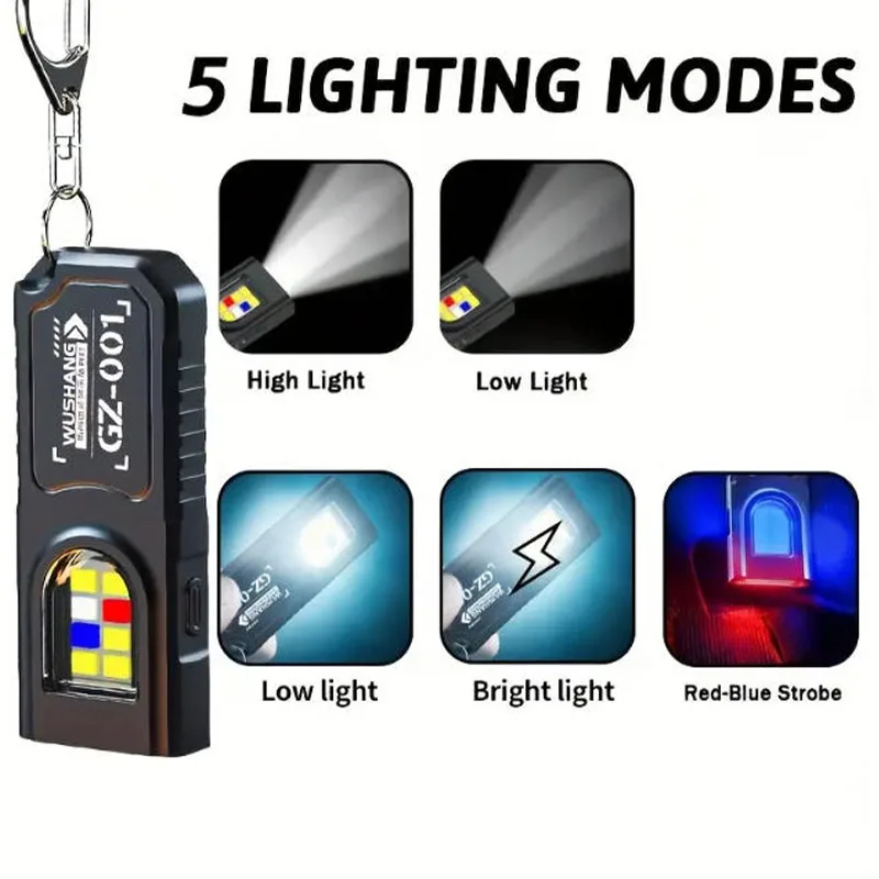 Powerful Mini COB LED Keychain - огляд і ціна Fishing Kit Compact