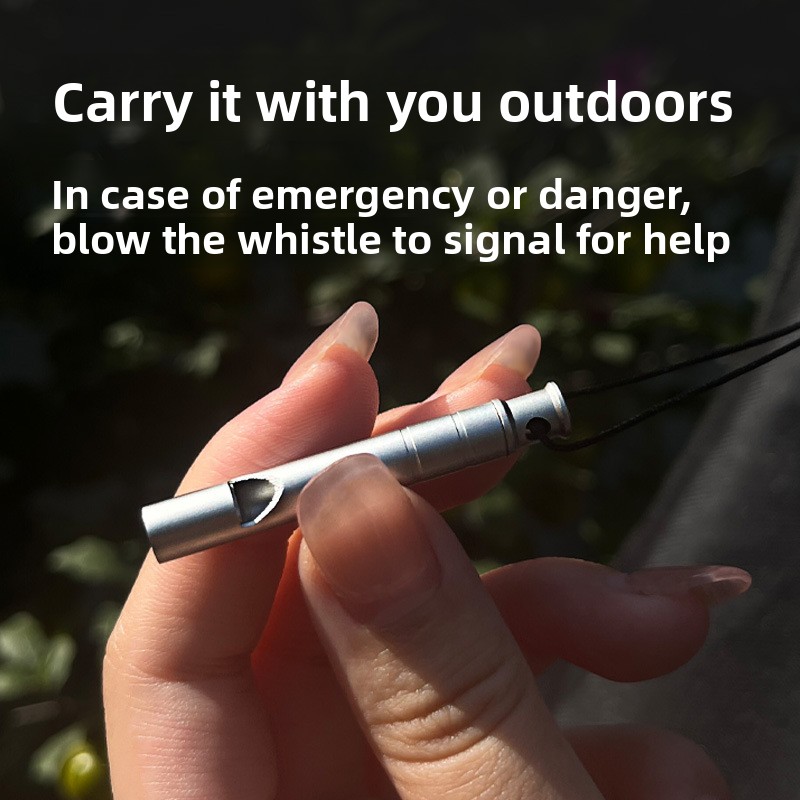 Titanium Alloy Survival Whistl - огляд і ціна Emergency Whistle Loud