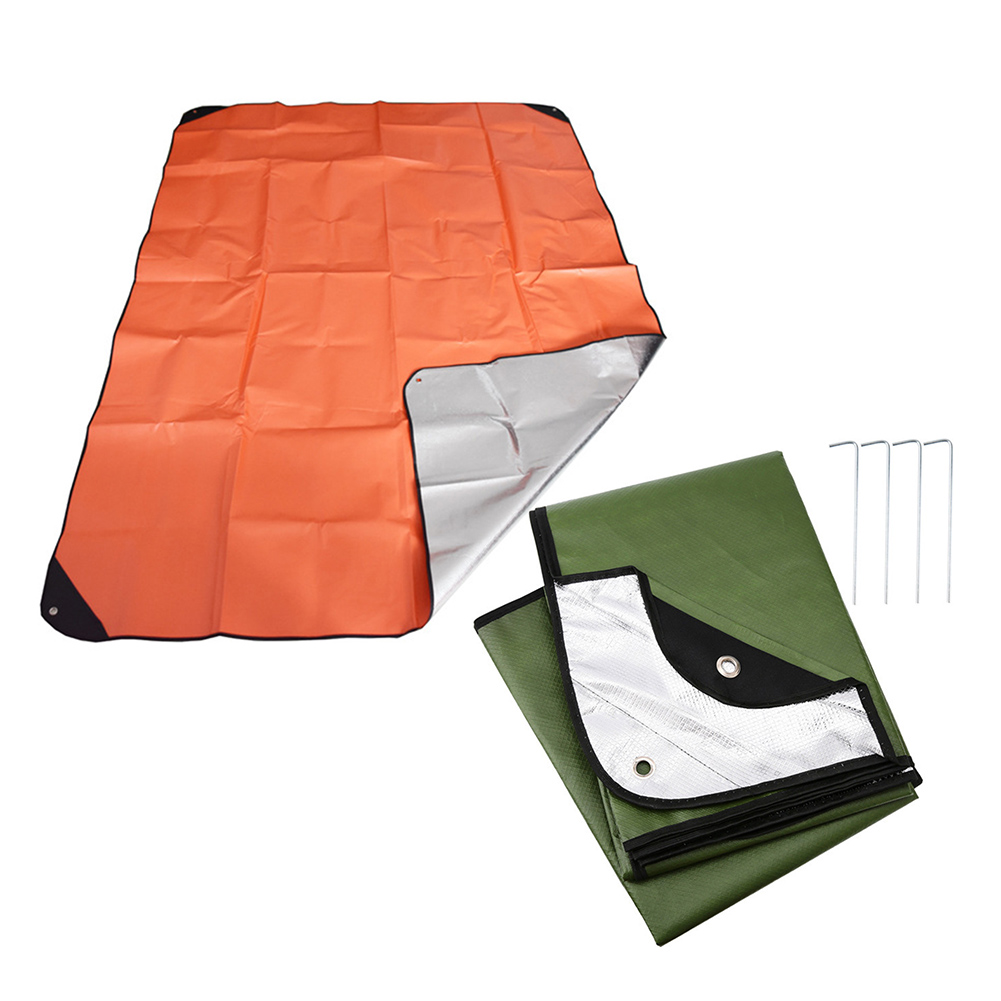 1pc Outdoor Camping Survival B - огляд і ціна Survival Blanket Reflective
