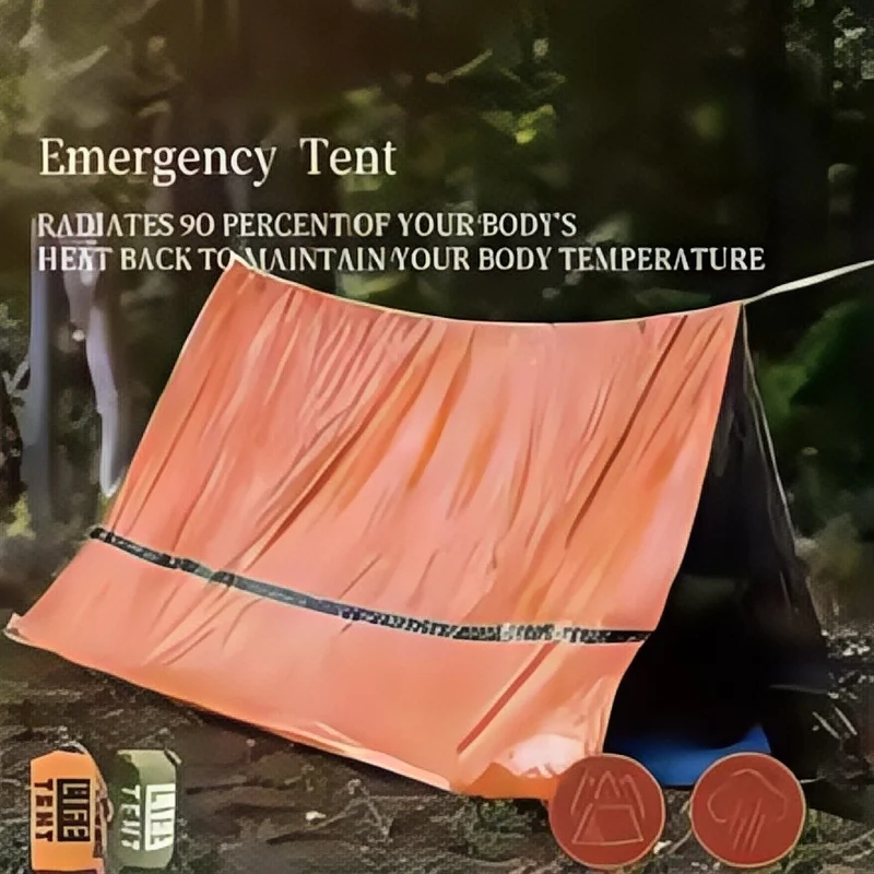 2 Person Emergency Survival Sh - огляд і ціна Emergency Mylar Tent