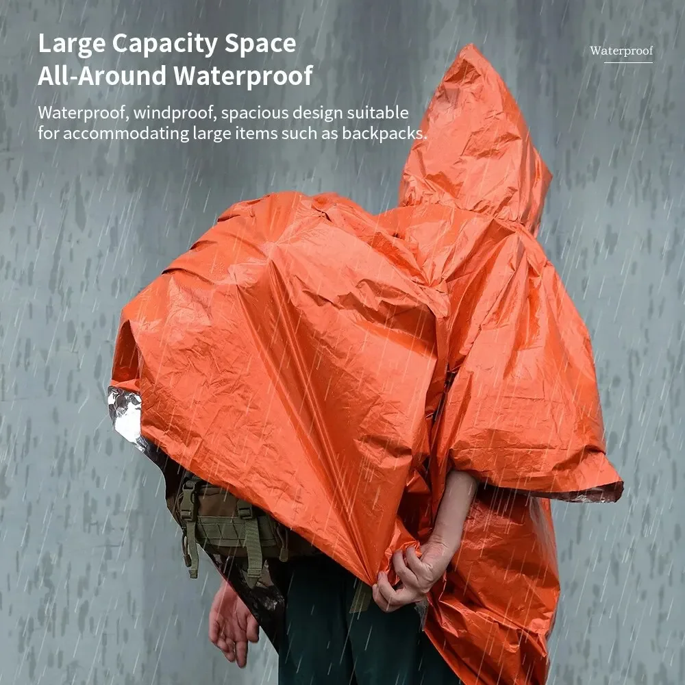 Emergency Raincoat Poncho Wate - огляд і ціна Emergency Poncho Rain