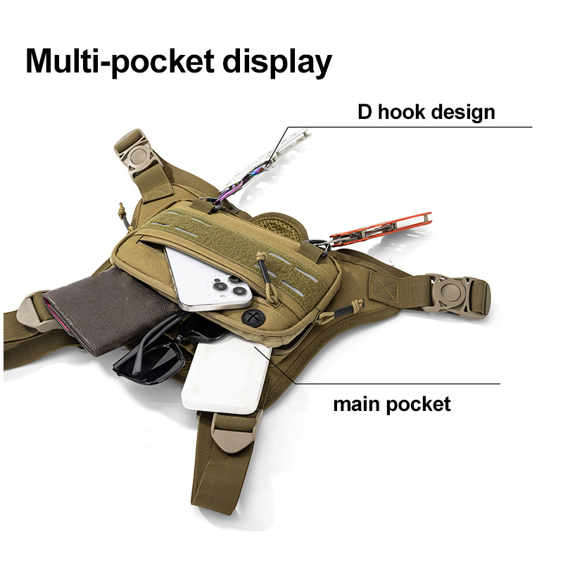 Tactical Front Chest Rig Bag V - огляд і ціна Fishing Kit Compact