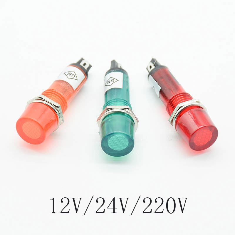 5Pcs Signal Lamp Panel Mountin - огляд і ціна Signal Panel Orange