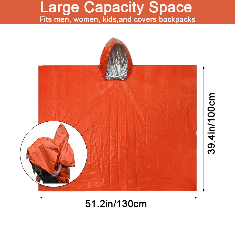 SSUNTAK Emergency Survival Rai - огляд і ціна Emergency Poncho Rain