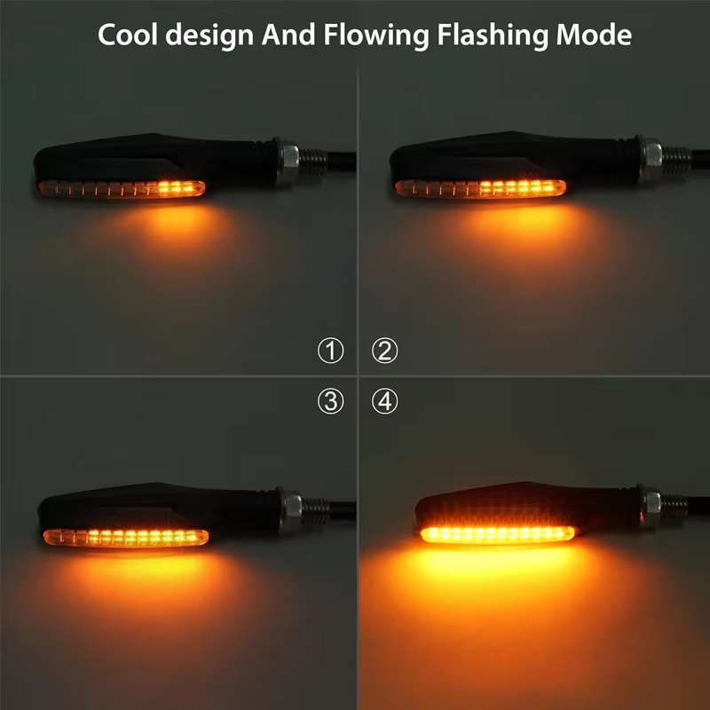 2/4PCS Motorcycle LED Turn Sig - огляд і ціна Sos Light Strobe