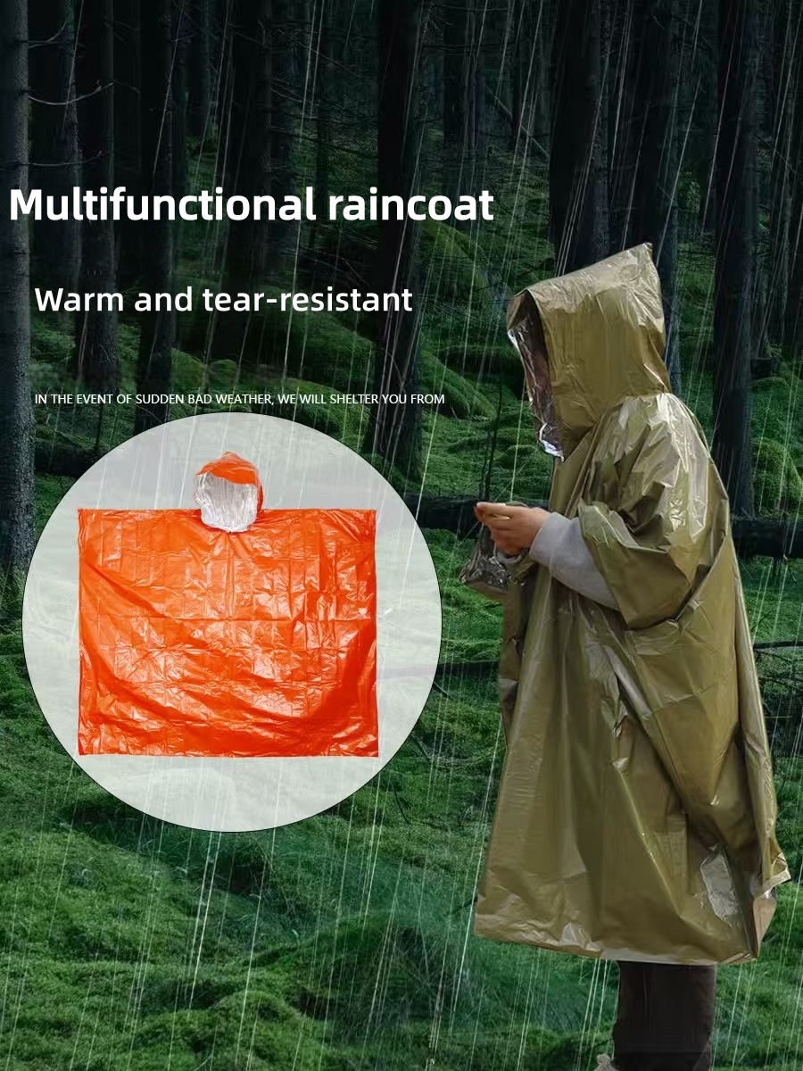 Outdoor Portable Emergency Rai - огляд і ціна Survival Blanket Reflective