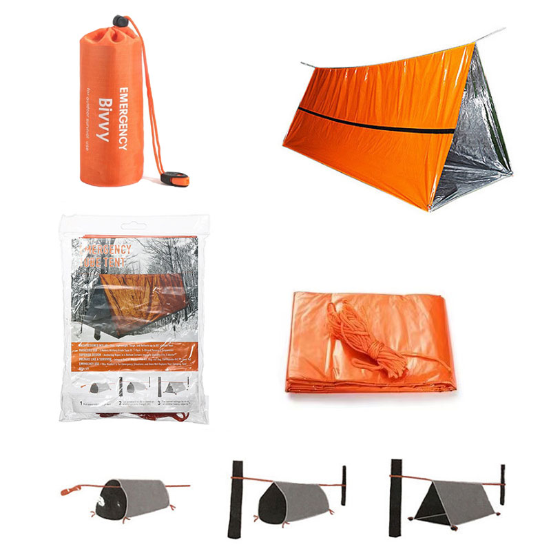 2 Person Emergency Shelter Biv - огляд і ціна Emergency Mylar Tent