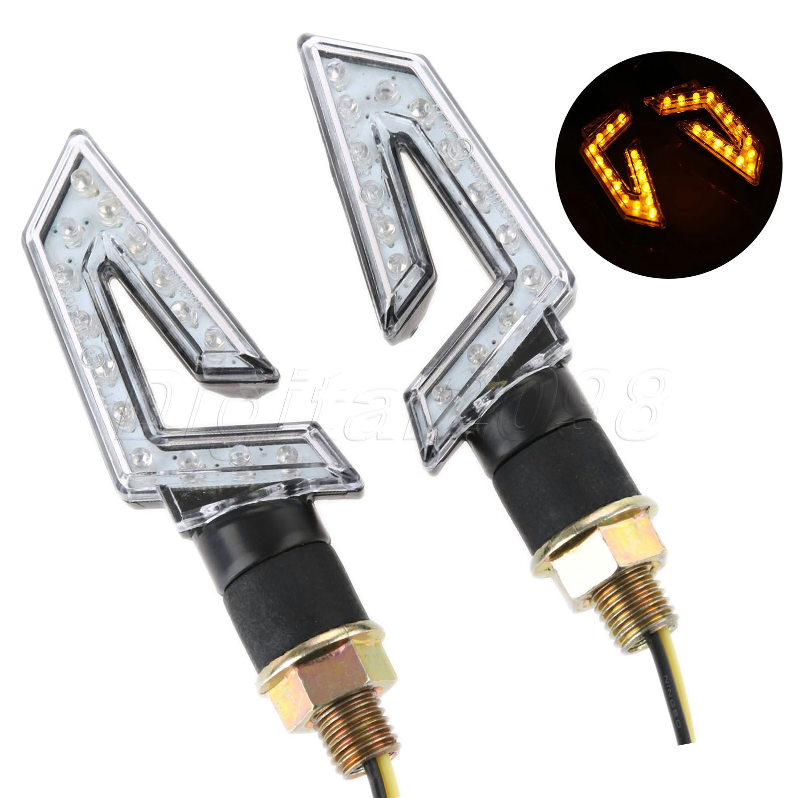 Yetaha 2pcs Motorcycle Light L - огляд і ціна Sos Light Strobe