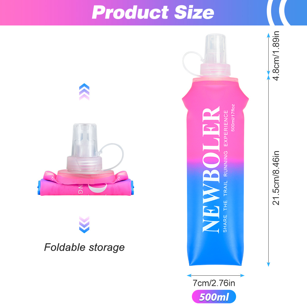 NEWBOLER Water Bottle Folding  - огляд і ціна Water Bag Collapsible