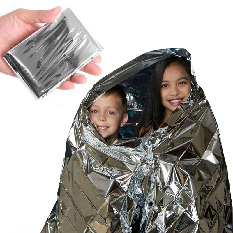 Emergent Blanket Mylar Thermal - огляд і ціна Emergency Mylar Tent