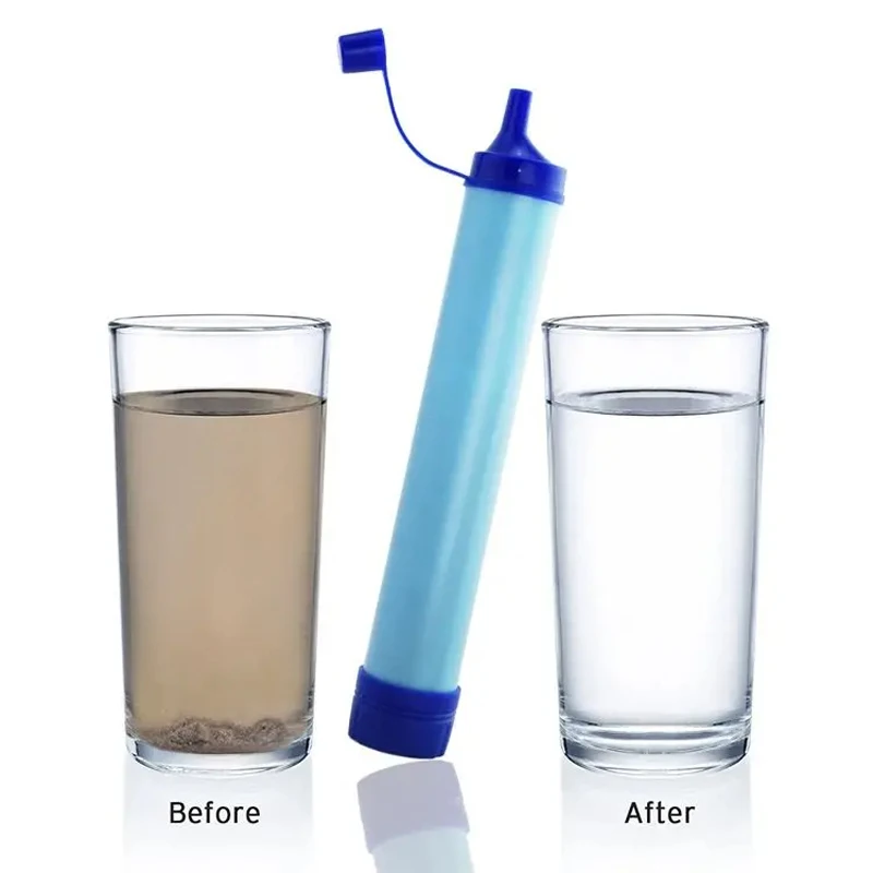1pc Outdoor Mini Water Filter  - огляд і ціна Water Purification Straw