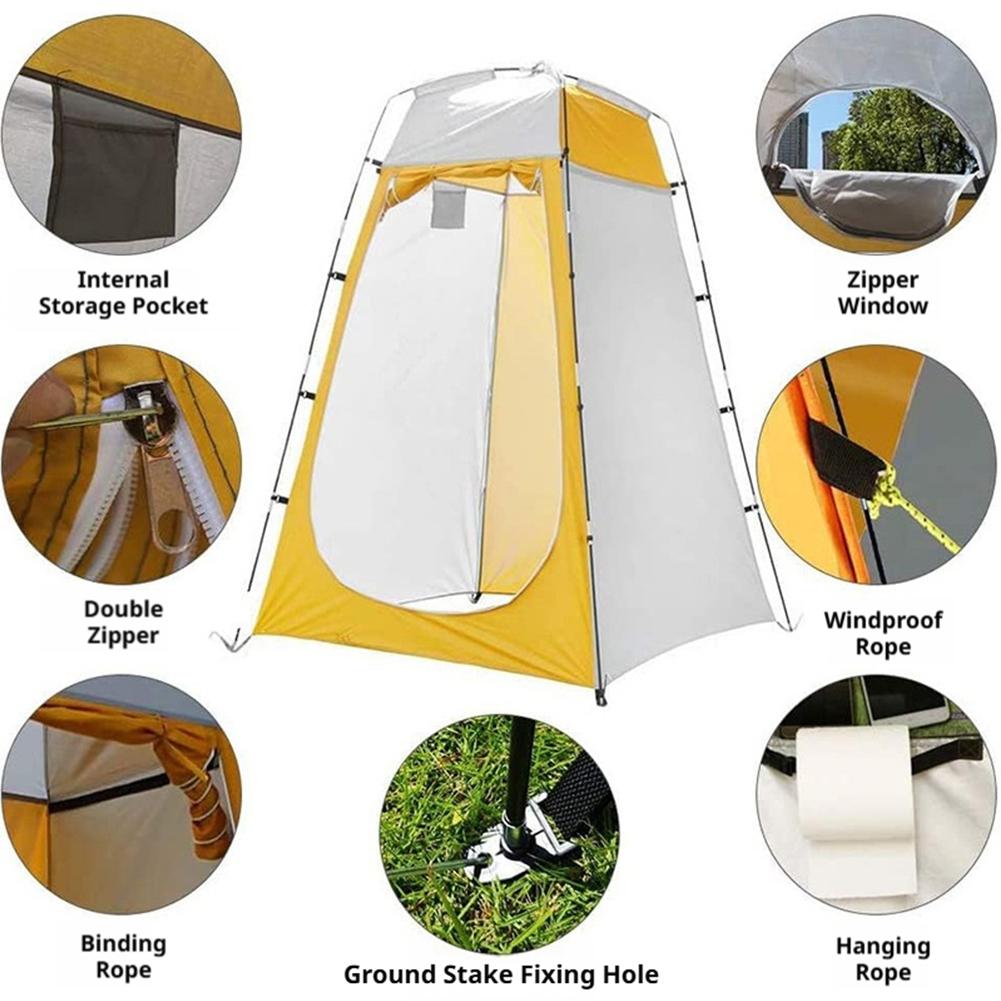 Outdoor Portable Privacy Tent  - огляд і ціна Emergency Mylar Tent