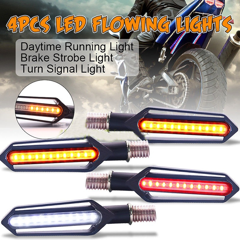 Motorcycle LED Turn Signals Li - огляд і ціна Sos Light Strobe