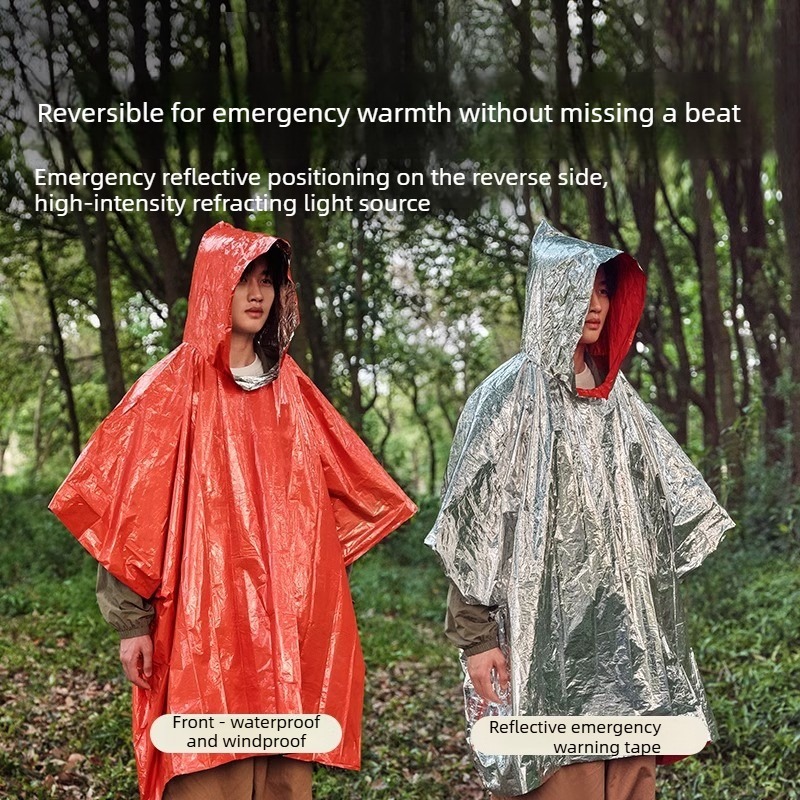 1-10PCS Emergency Rain Poncho  - огляд і ціна Emergency Poncho Rain