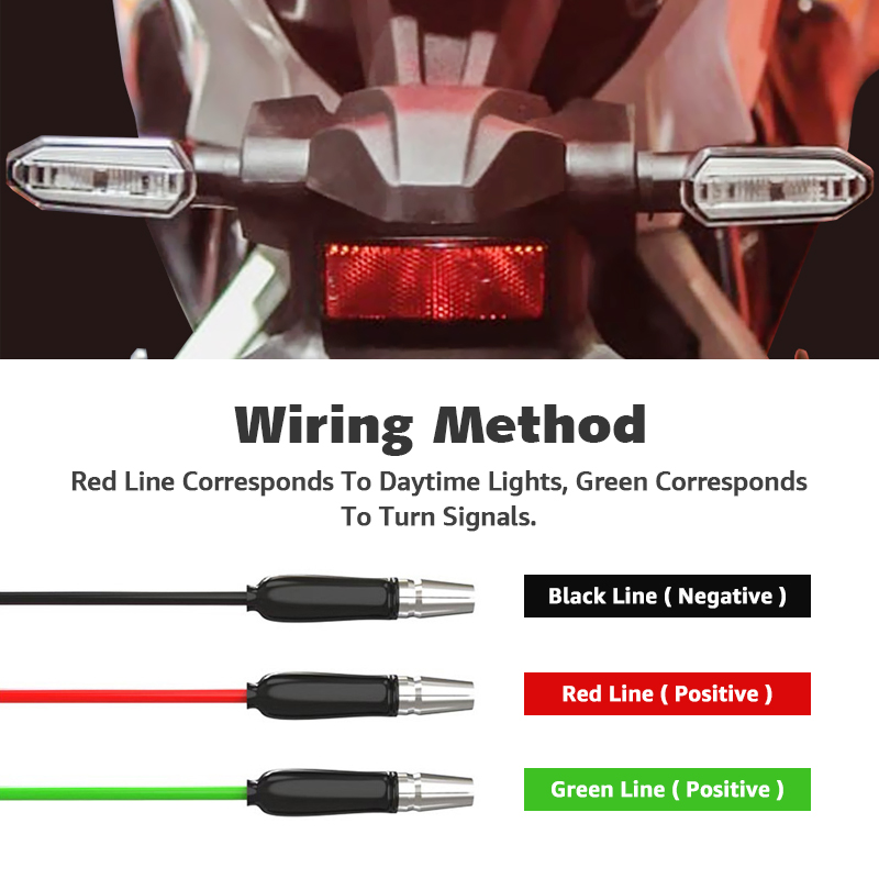 Motorcycle Turn Signal Dynamic - огляд і ціна Sos Light Strobe
