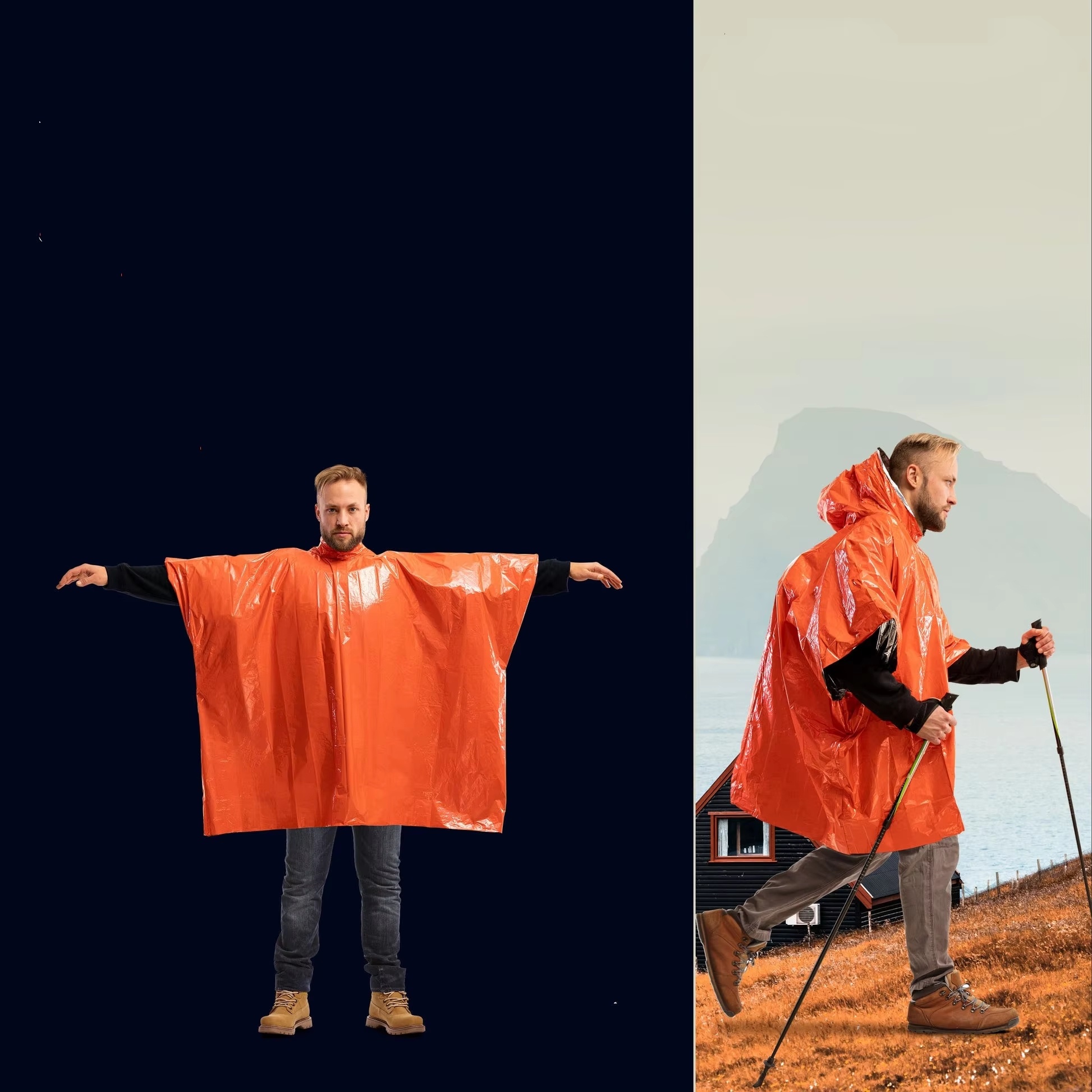 LIFE poncho Emergency Survival - огляд і ціна Survival Blanket Reflective
