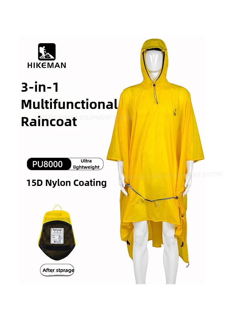15D/210T Raincoat Waterproof R - огляд і ціна Emergency Poncho Rain